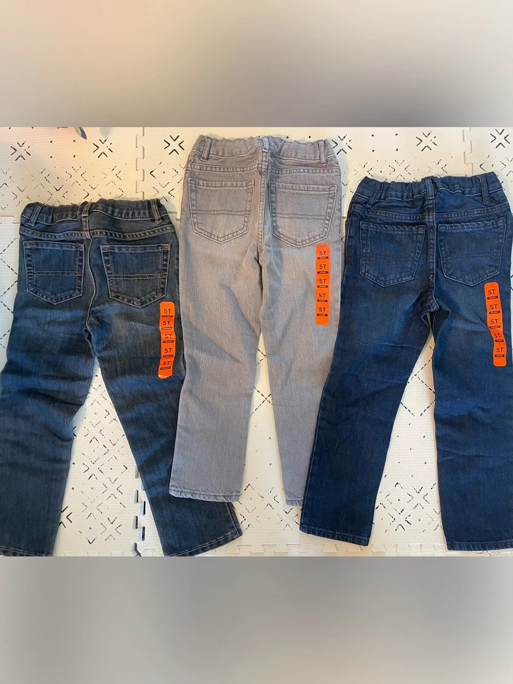 The Children’s Place Boys 5T Skinny Jeans Trio Bundle NWT
